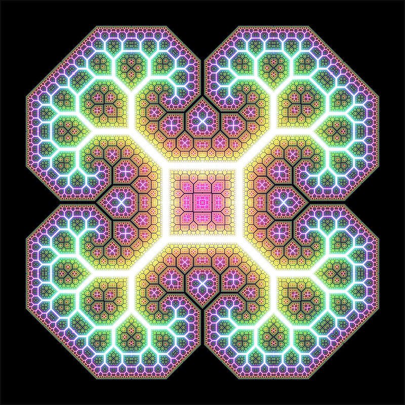 Living Tapestry — fractal art print